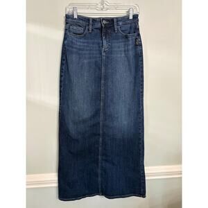 Silver Jeans Denim Maxi Skirt
